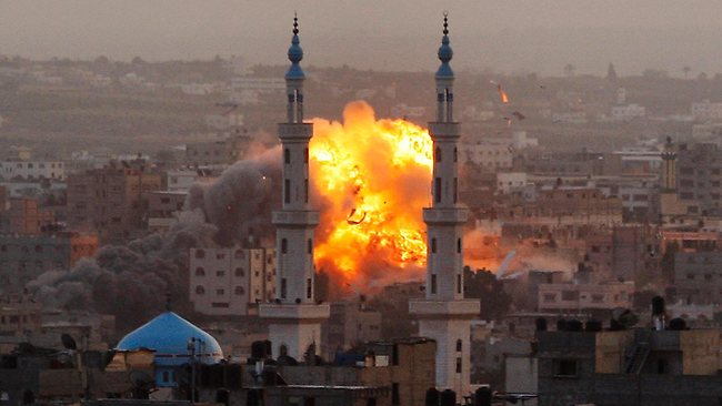 ISRAEL'S eight-day bombardment of the Gaza Strip has caused more than $US1.2 billion ($1.1 billion) in damage.