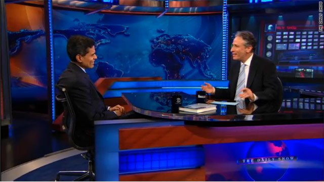 Jon Stewart and Fareed Zakariya, 2011